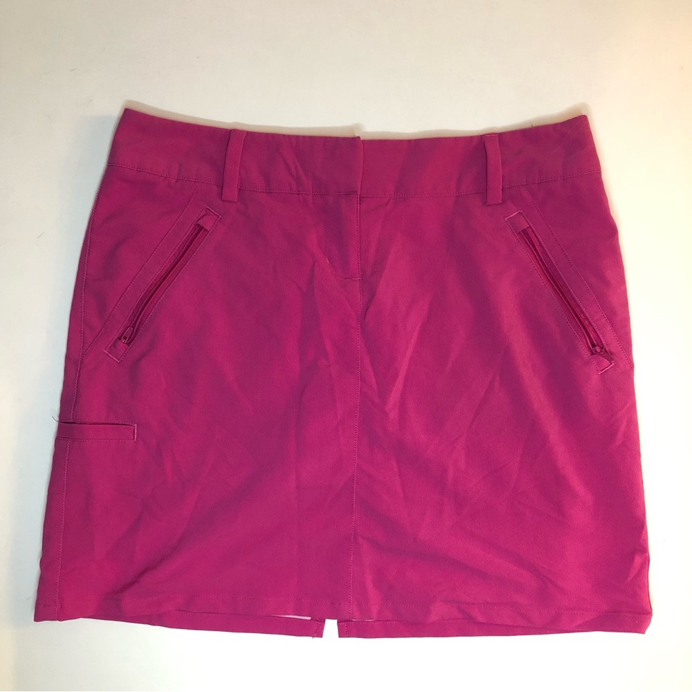 EUC Pink Adidas Womens Climacool Golf Skirt Size 6